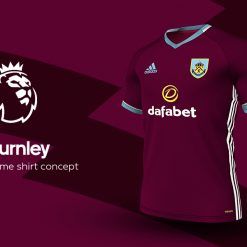 Burnley Home Adidas EPL
