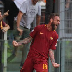 De Rossi con la maglia della Roma 2017-18