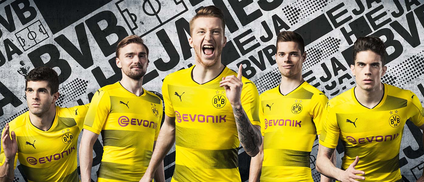 Presentazione nuova maglia Borussia Dortmund 2017-2018