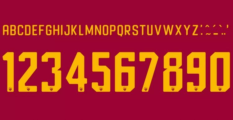 Font AS Roma 2017-2018 home