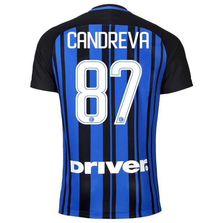 Maglia Inter Candreva 87, stagione 2017-18