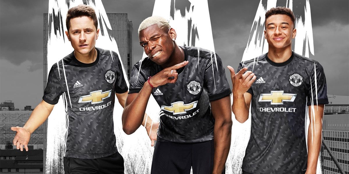 Manchester United away kit 2017-2018 adidas