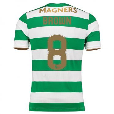 Maglia Celtic FC 2017-18 Brown numero 8