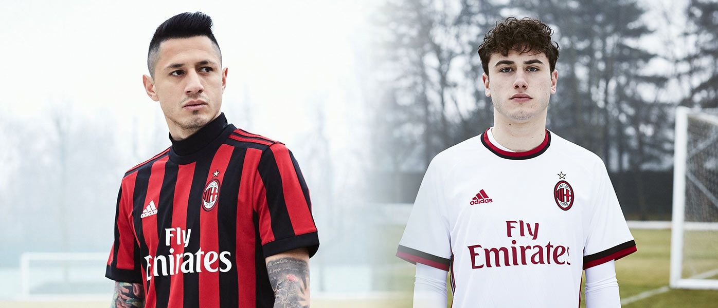 Maglie Milan 2017-2018 adidas