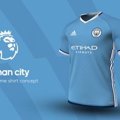 Manchester City Home Adidas EPL
