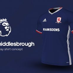 Middlesbrough Away Adidas EPL