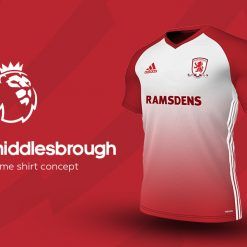 Middlesbrough Home Adidas EPL