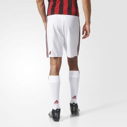 Pantaloncini e calzettoni Milan bianchi 2017-2018 adidas