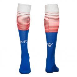 Calzettoni Stoke City away blu 2017-18