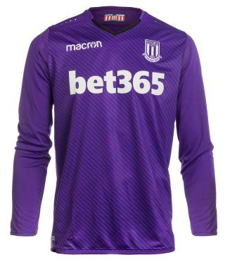 Maglia portiere Stoke City 2017-2018 viola