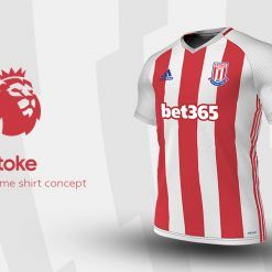 Stoke City Home Adidas EPL