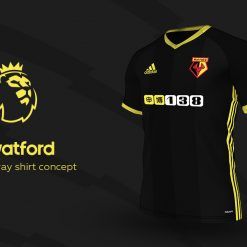 Watford Away Adidas EPL