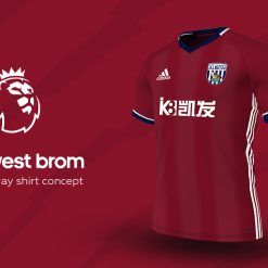 West Bromwich Away Adidas EPL