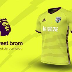 West Bromwich Third Adidas EPL