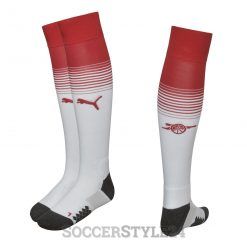 Calzettoni Arsenal 2017-18 home biancorossi