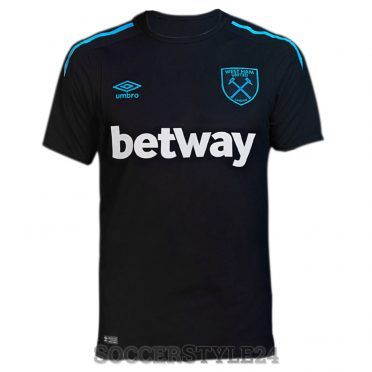 Seconda maglia West Ham 2017-2018 nera