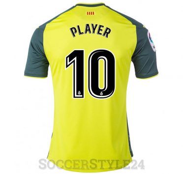 Espanyol terza divisa 2017-18 giallo-verde