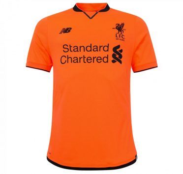 Terza maglia Liverpool 2017-2018 arancione