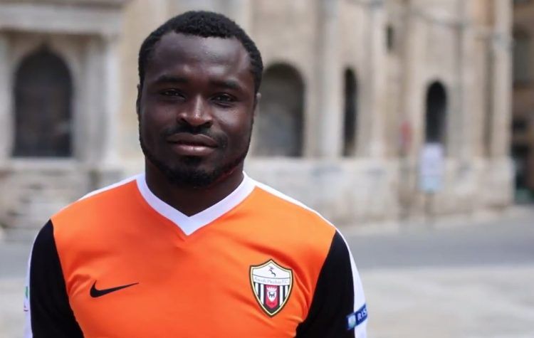 Seconda maglia Ascoli 2017-2018 arancione