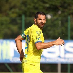 Pellissier con la nuova maglia del Chievo 2017-18