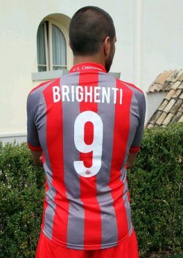 Maglia Cremonese home Brighenti 9