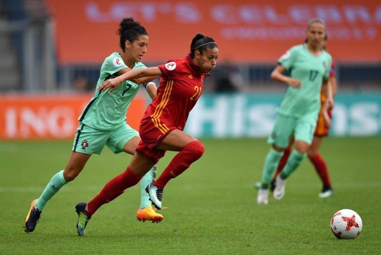 Spagna, kit home Euro 2017 donne