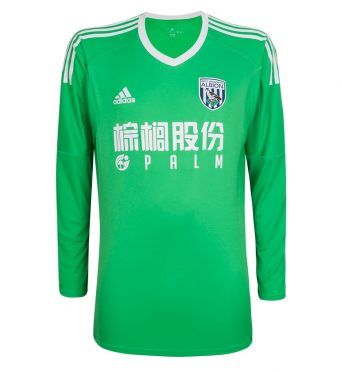 Maglia portiere WBA verde 2017-2018
