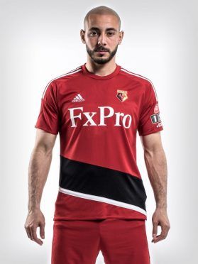 Seconda maglia Watford 2017-2018 rossa