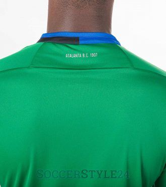Ricamo terza maglia Atalanta collo