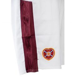 Banda loghi Umbro, calzoncini Hearts bianchi