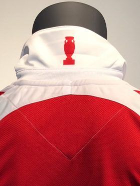 Danimarca Home Speciale 1992-2017, Colletto, Coppa Henri Delaunay