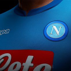 Sponsor Lete traforato maglia Napoli