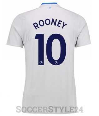 Maglia Everton Rooney 10 away 2017-18
