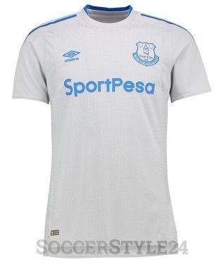 Seconda maglia Everton 2017-2018 bianca