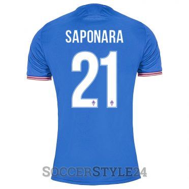 Maglia Saponara 21 Fiorentina azzurra