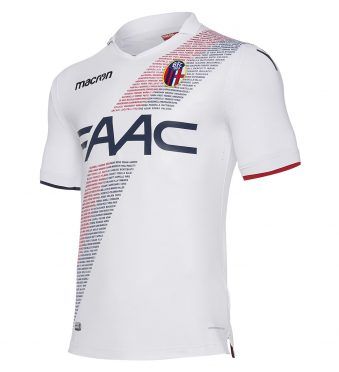 Seconda maglia Bologna 2017-2018