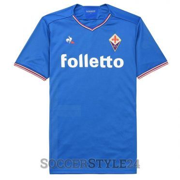 Maglia Fiorentina azzurra Santa Croce 2017-18