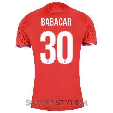 Maglia Fiorentina rossa Babacar 30