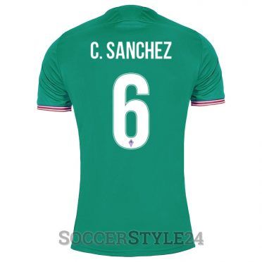 Maglia Fiorentina C.Sanchez 6 verde