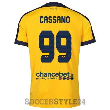 Maglia Hellas Verona Cassano 99 gialla
