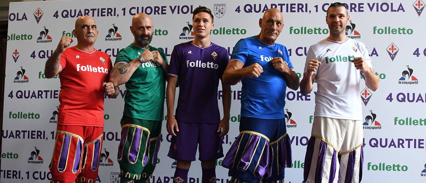 Maglie Fiorentina 2017-2018 Le Coq Sportif