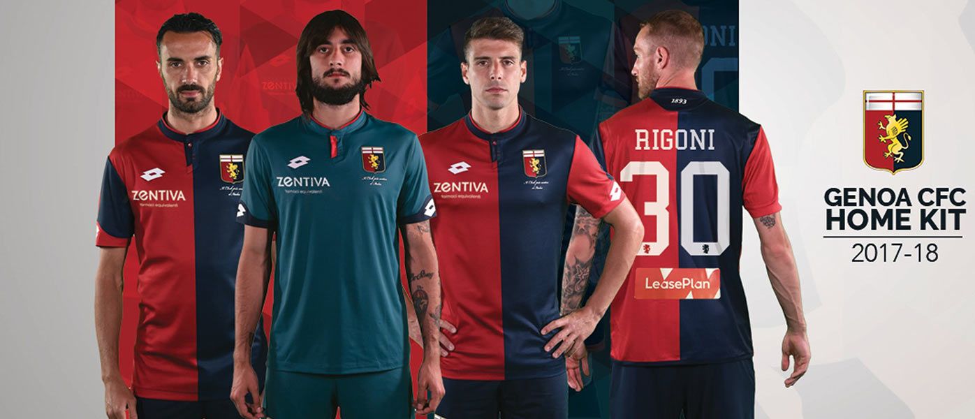 Nuove maglie Genoa 2017-2018 Lotto