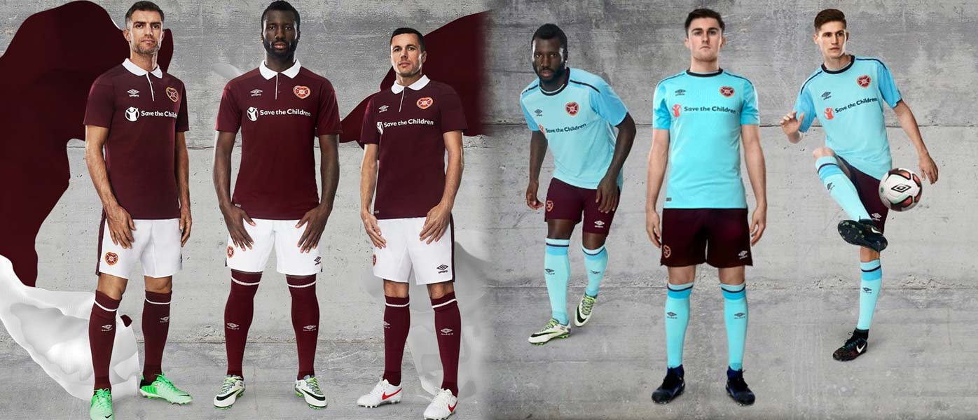 Maglie Hearts 2017-2018 Umbro