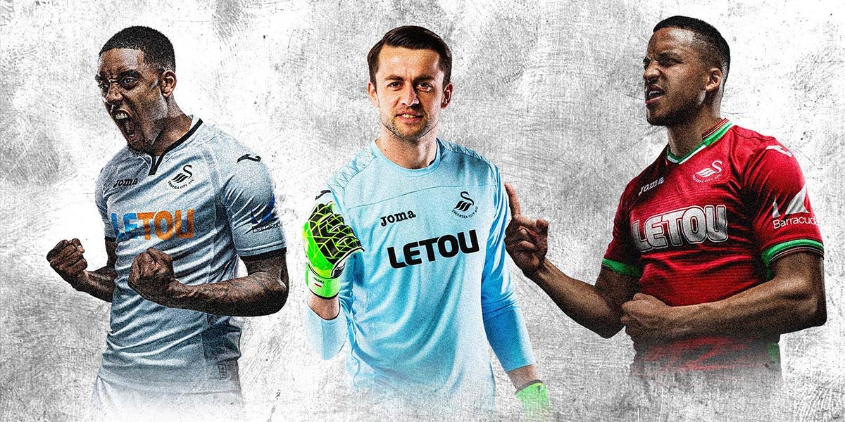 Maglie Swansea 2017-2018 Joma