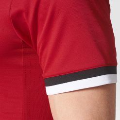 Orlo bianco-nero manica Manchester United