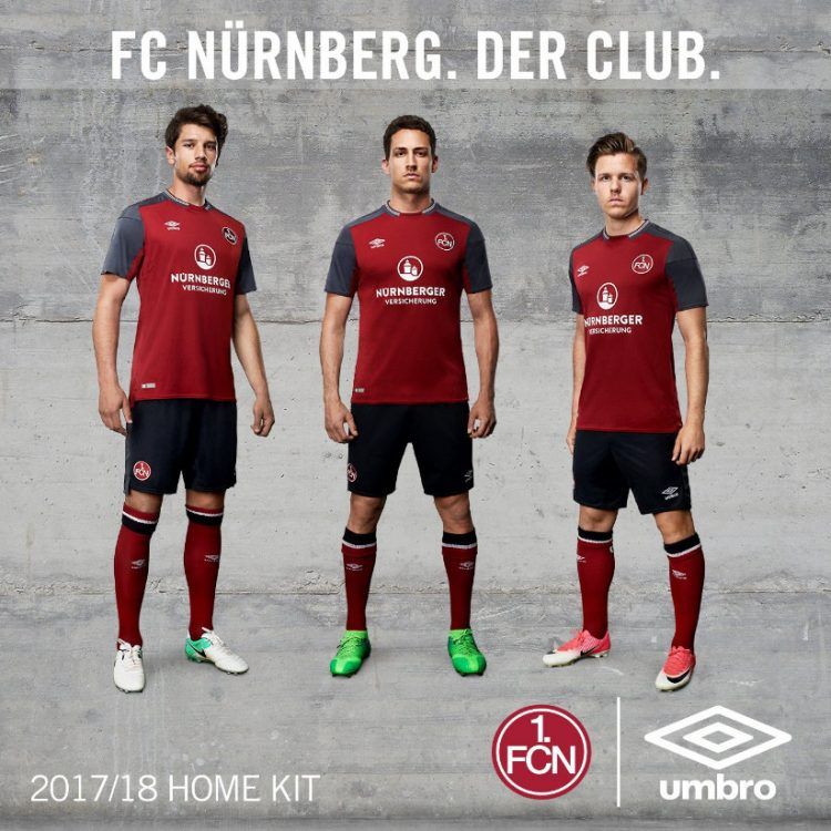 Divisa Norimberga Nürnberg 2017-2018 home