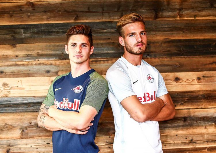 Maglie Red Bull Salisburgo Champions League 2017-18 Nike