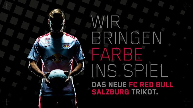 Lancio maglia Red Bull Salisburgo