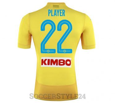 Retro maglia gialla Napoli trasferta 2017-18