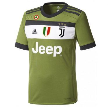 Terza maglia Juventus 2017-2018 verde